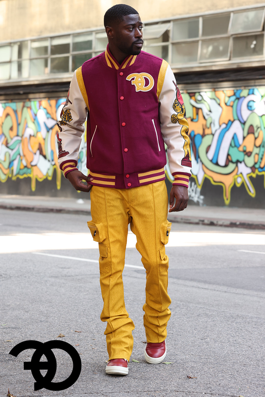 F2789 CASA DE Vegan Leather Pants - Wheat