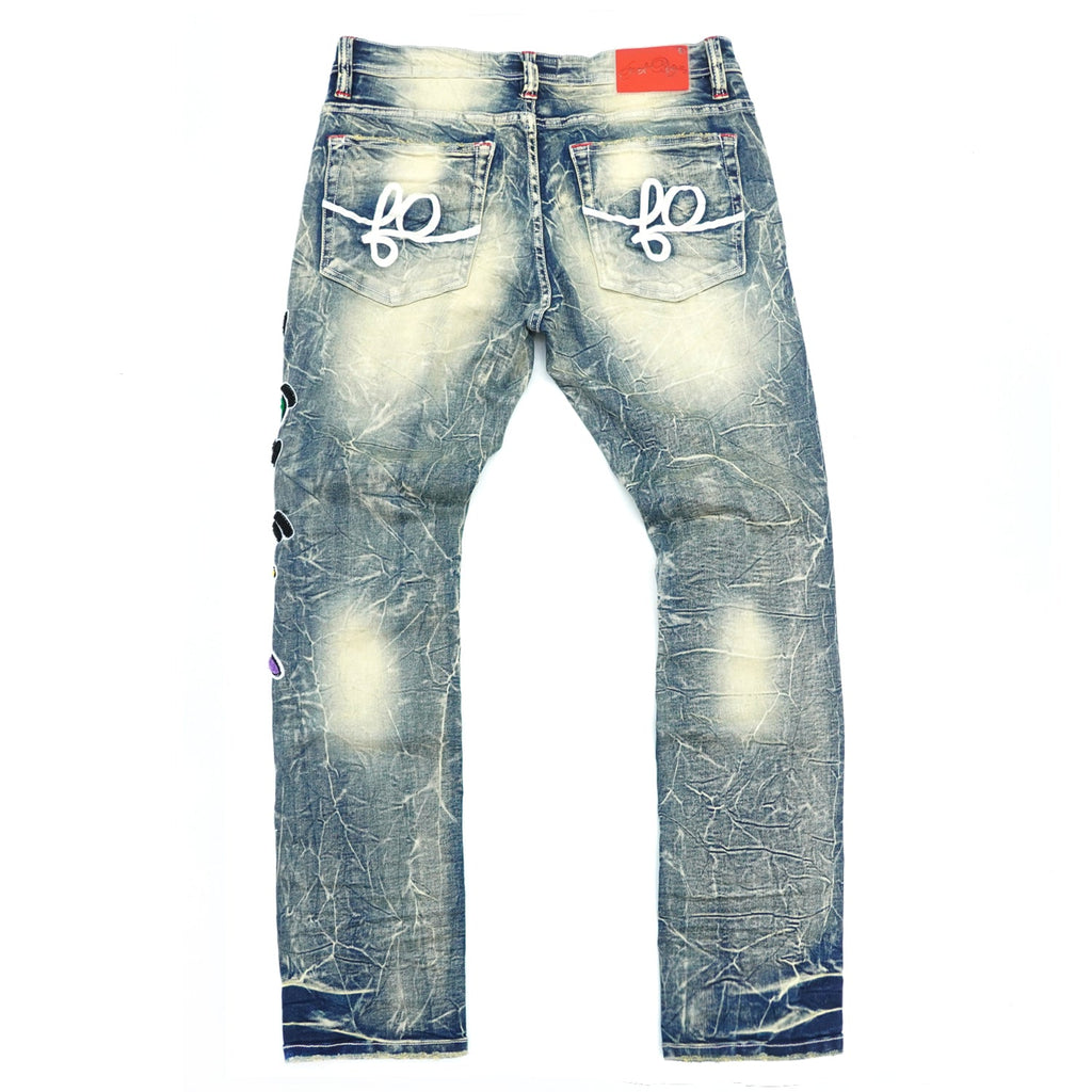 F1750 Frost Money Dance Denim Jeans - Dirt