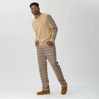 M4031 Vercelli Crew Neck Sweater - Khaki