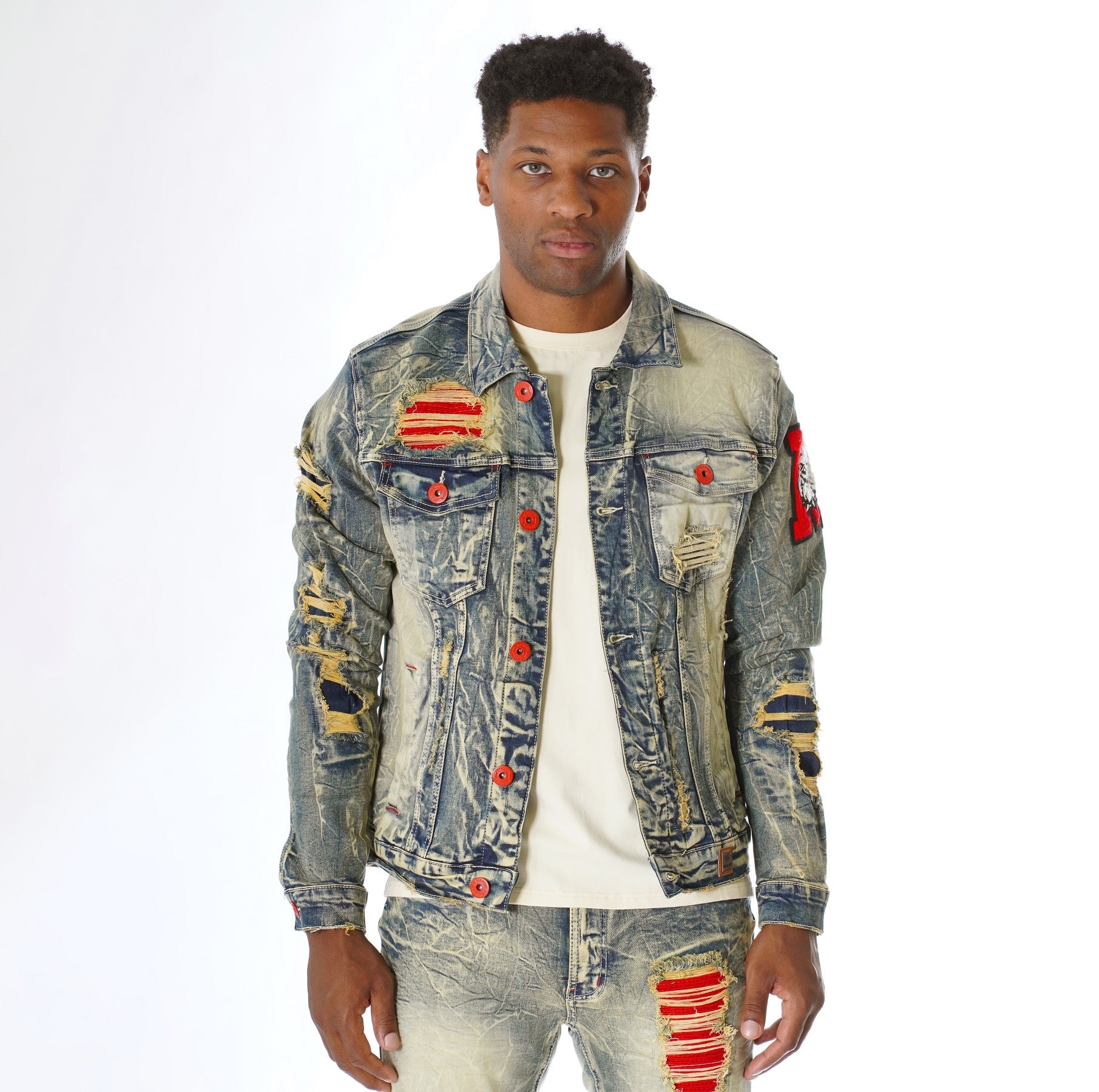 M1090 Leaders Denim Jacket - Dirt