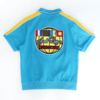 F534 Frost Worldwide Short Set - Blue