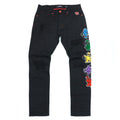 F1750 Frost Money Dance Denim Jeans - Black/Black