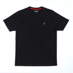 M298 Embossed Knit Tee - Black