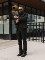 Jacket | M1013 Positoni Denim - Black