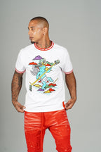 F123 Honest Bread Tee - White