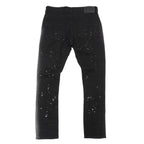 F1722 FROST Ripped Jeans - Black