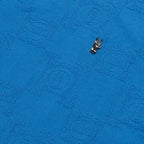 M335 Caspar Embossed Tee - Blue