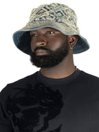 Hat | M016 Rinaldi Denim Bucket Hat - Dirt