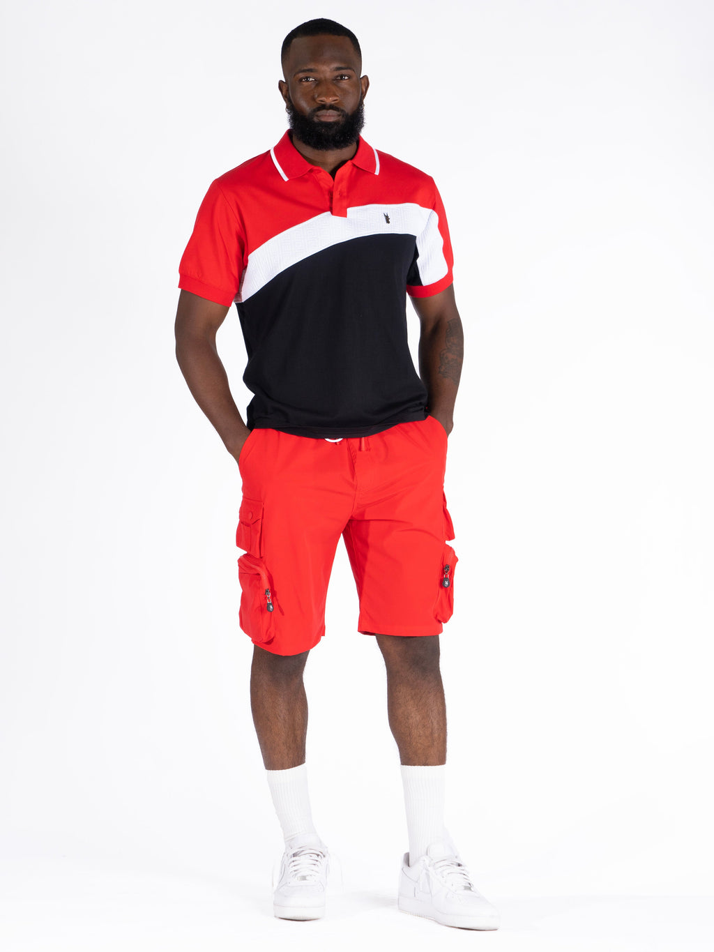 M333 Colton Polo Shirt - Black