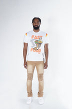 F121 Fast Food Tee - White