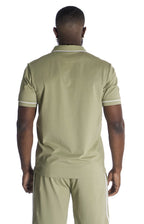 M383 Makobi Luciano Polo Shirt - Olive