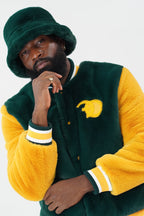 F001 Marc Rabbit Fur Hat - Green