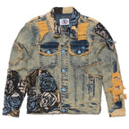 F1044 Cashay Tapestry Denim Jacket - Dirt