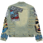 Denim Jacket F1055 Brave Heart - Dirt