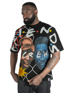 F124 Crew Love Tee - Black