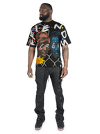 F124 Crew Love Tee - Black