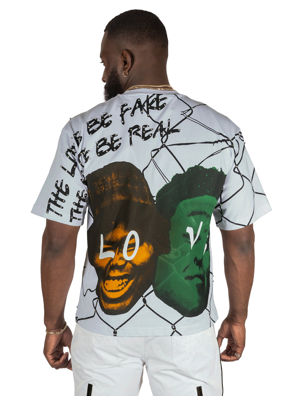 F124 Crew Love Tee - White