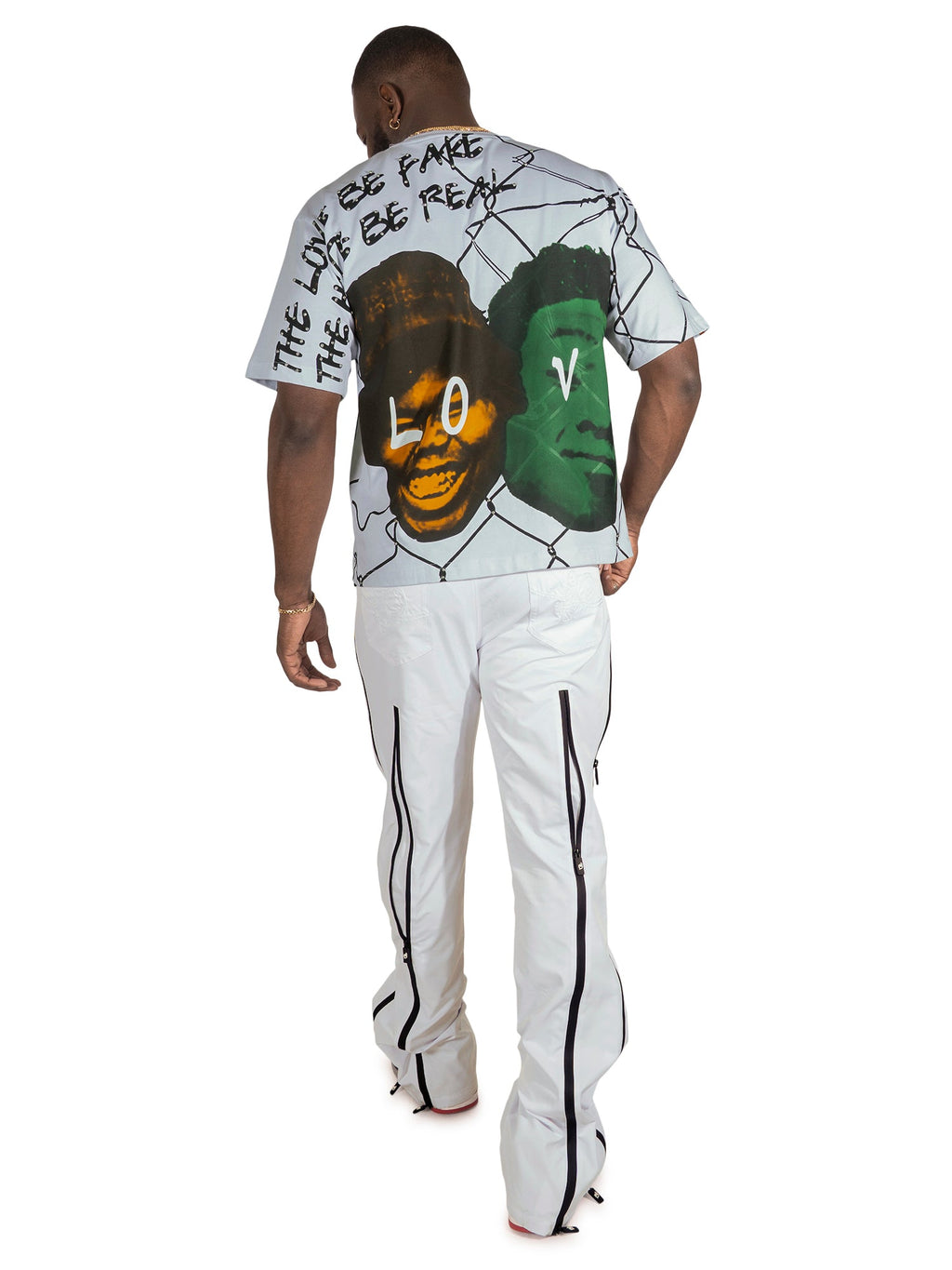 F124 Crew Love Tee - White