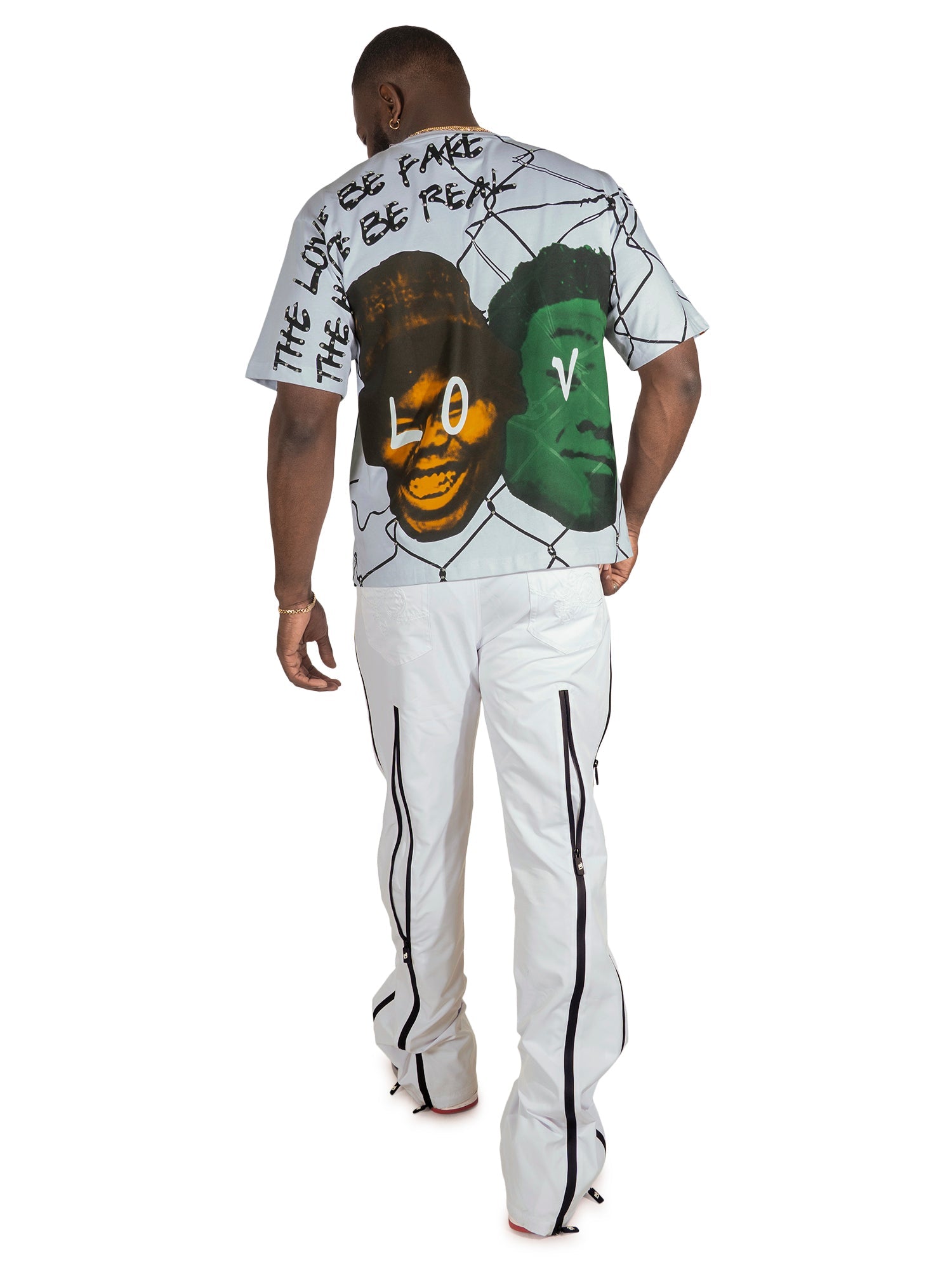 F124 Crew Love Tee - White