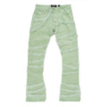 F1705 Leon 36" Stack Jeans - Light Olive