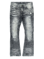 Jeans | F1712 Alono Stacked Jeans - Black Wash