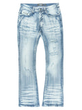 Jeans | F1712 Alono Stacked Jeans - Light Wash