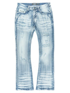 Jeans | F1712 Alono Stacked Jeans - Light Wash