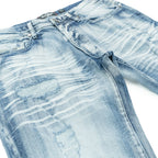 Jeans | F1712 Alono Stacked Jeans - Light Wash