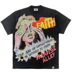 F172 Walk By Faith Box Tee - Black