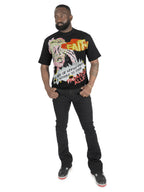 F172 Walk By Faith Box Tee - Black