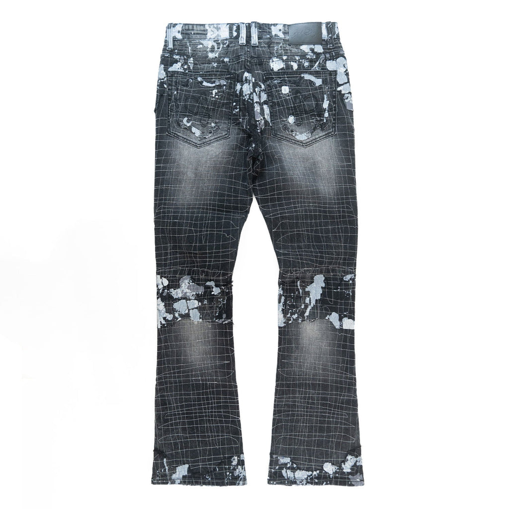 Jeans | F1733 Amoto Stacked - Black