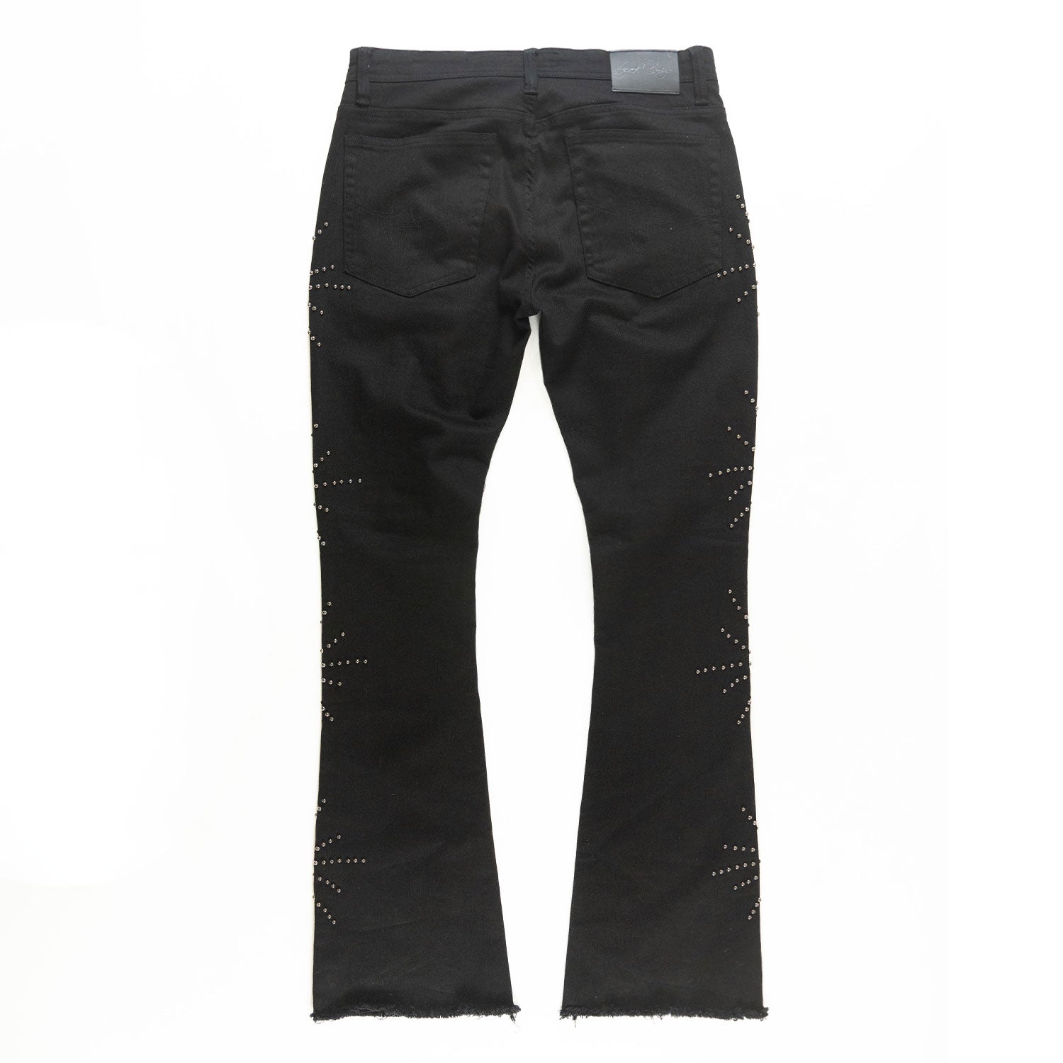 F1735 Spider Stacked Jeans - Black