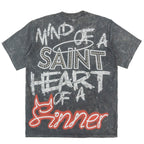 F173 Sinners Boxed Tee - Black