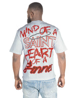 F173 Sinners Boxed Tee - White