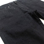 Jeans | F1764 Romano Stacked Stone Pants - Black