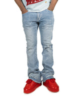 Jeans | F1764 Romano Stacked Stone Jeans - Light Wash