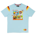 F177 Date Night Tee - Light Blue