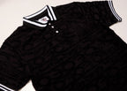 F178 Baroque Terry Polo - Black