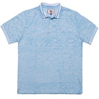 F178 Baroque Terry Polo - Blue