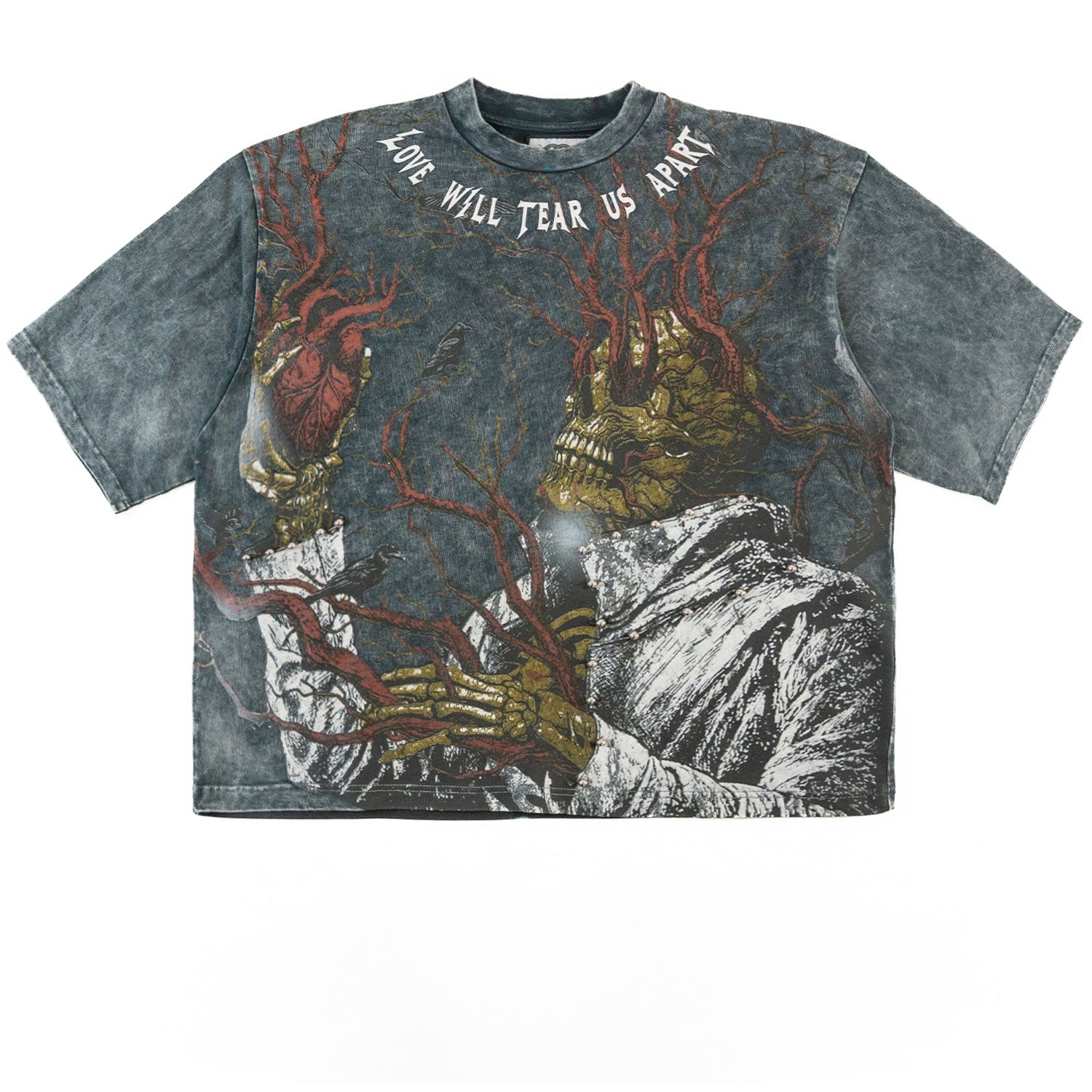 Tee | F179 Heartless Cropped - Black