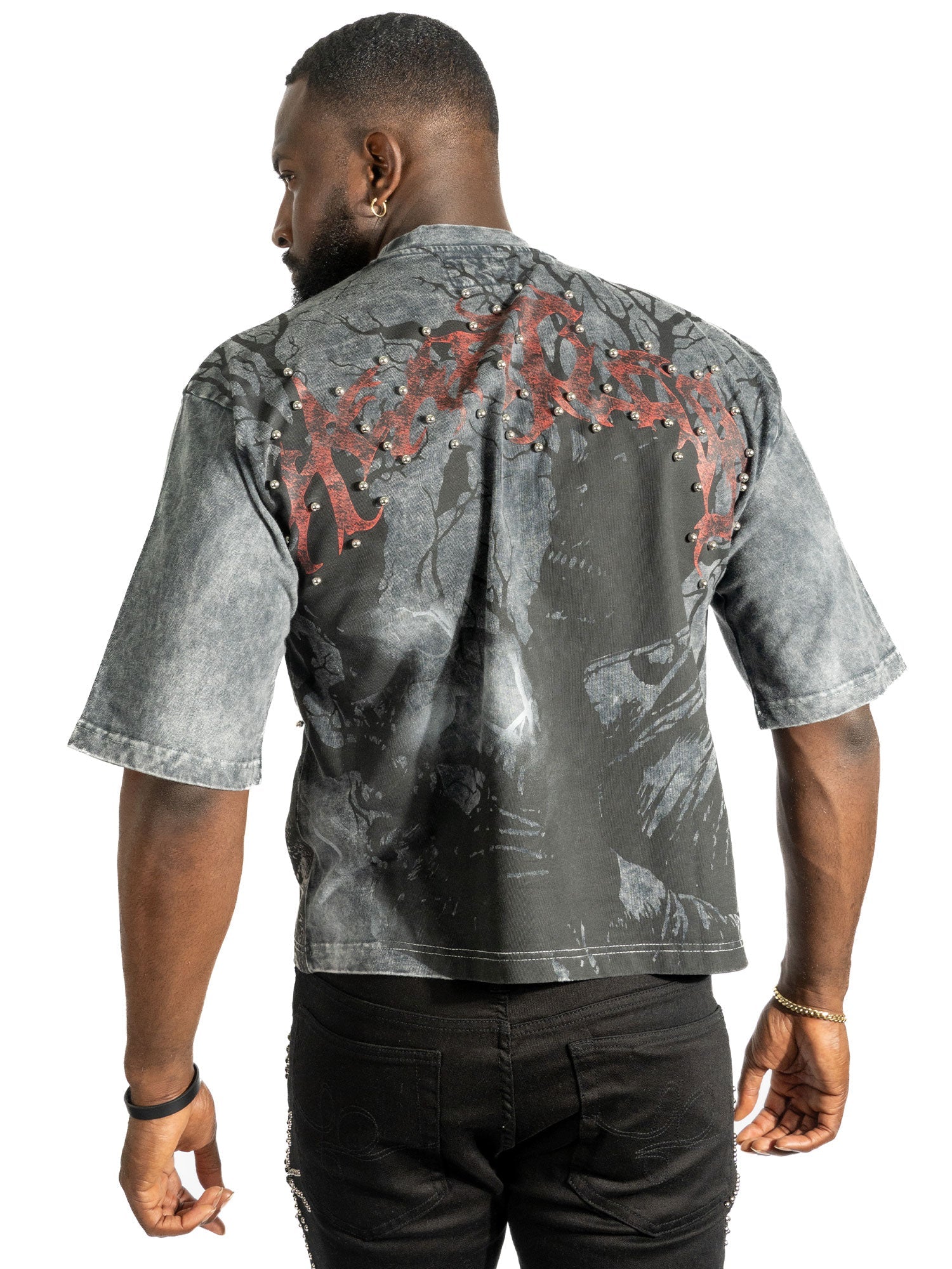 Tee | F179 Heartless Cropped - Black