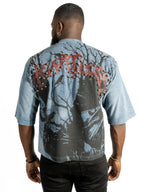 Tee | F179 Heartless Cropped - Blue