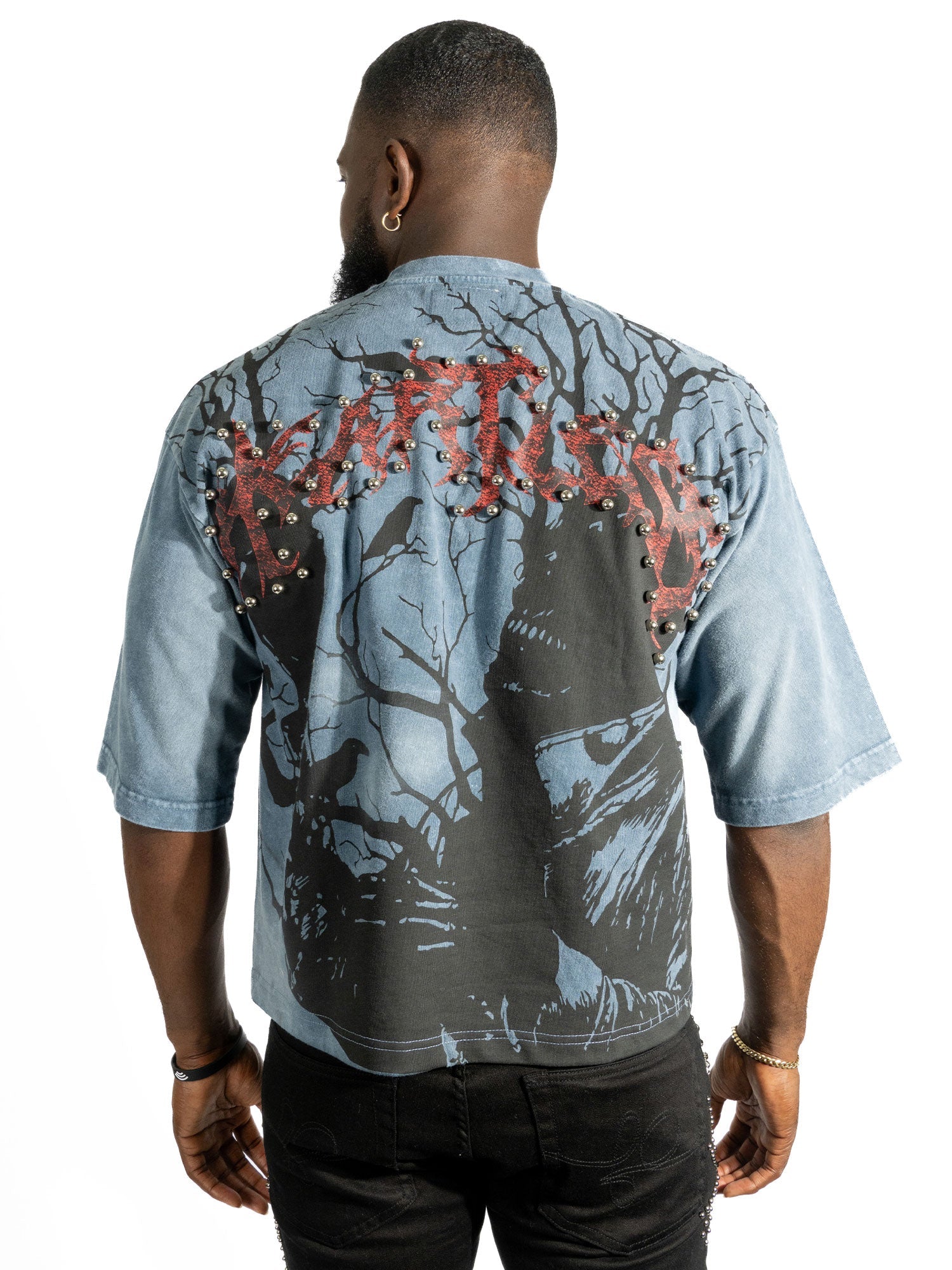 Tee | F179 Heartless Cropped - Blue