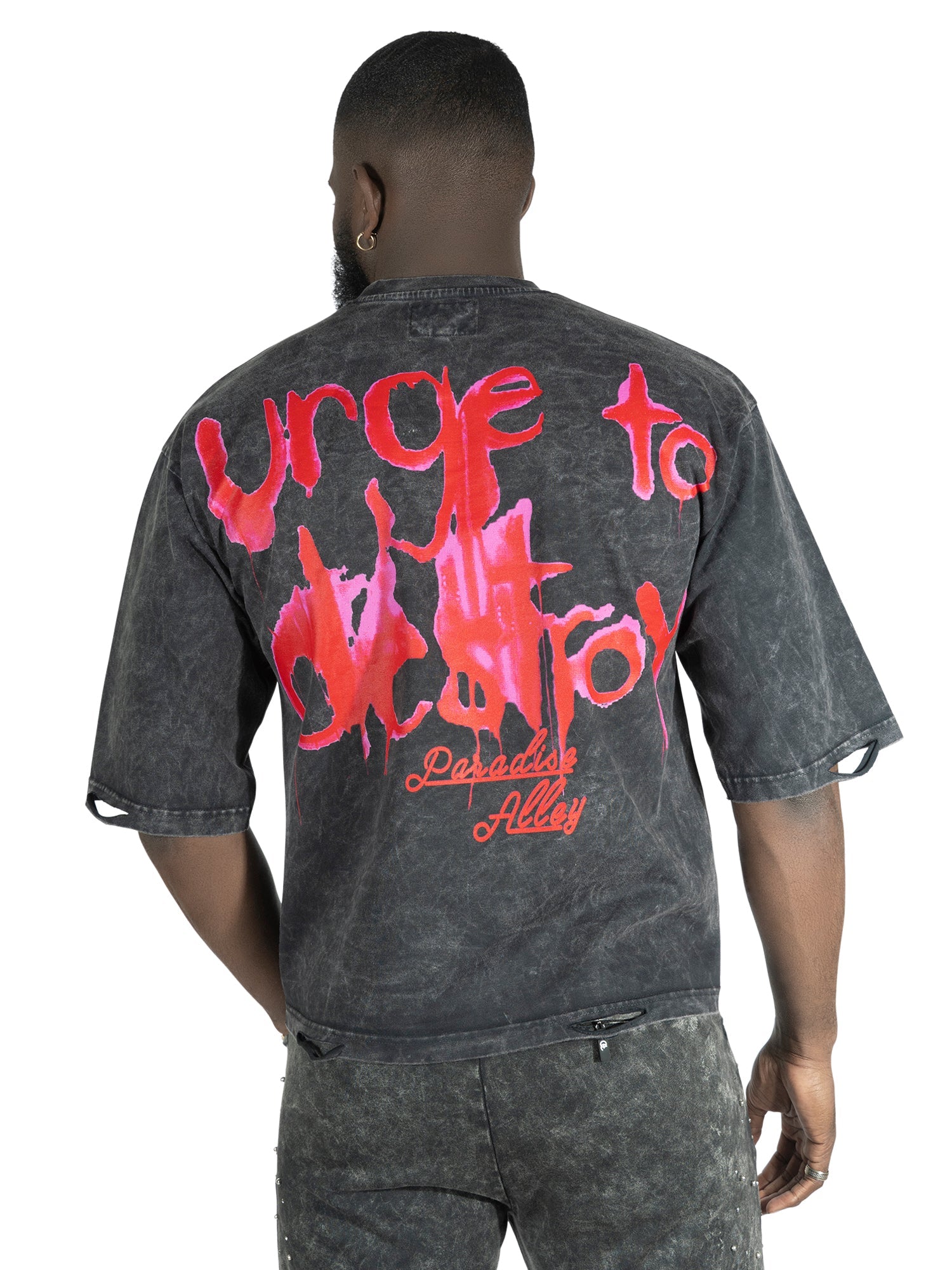 F180 Crash Out Tee - Black