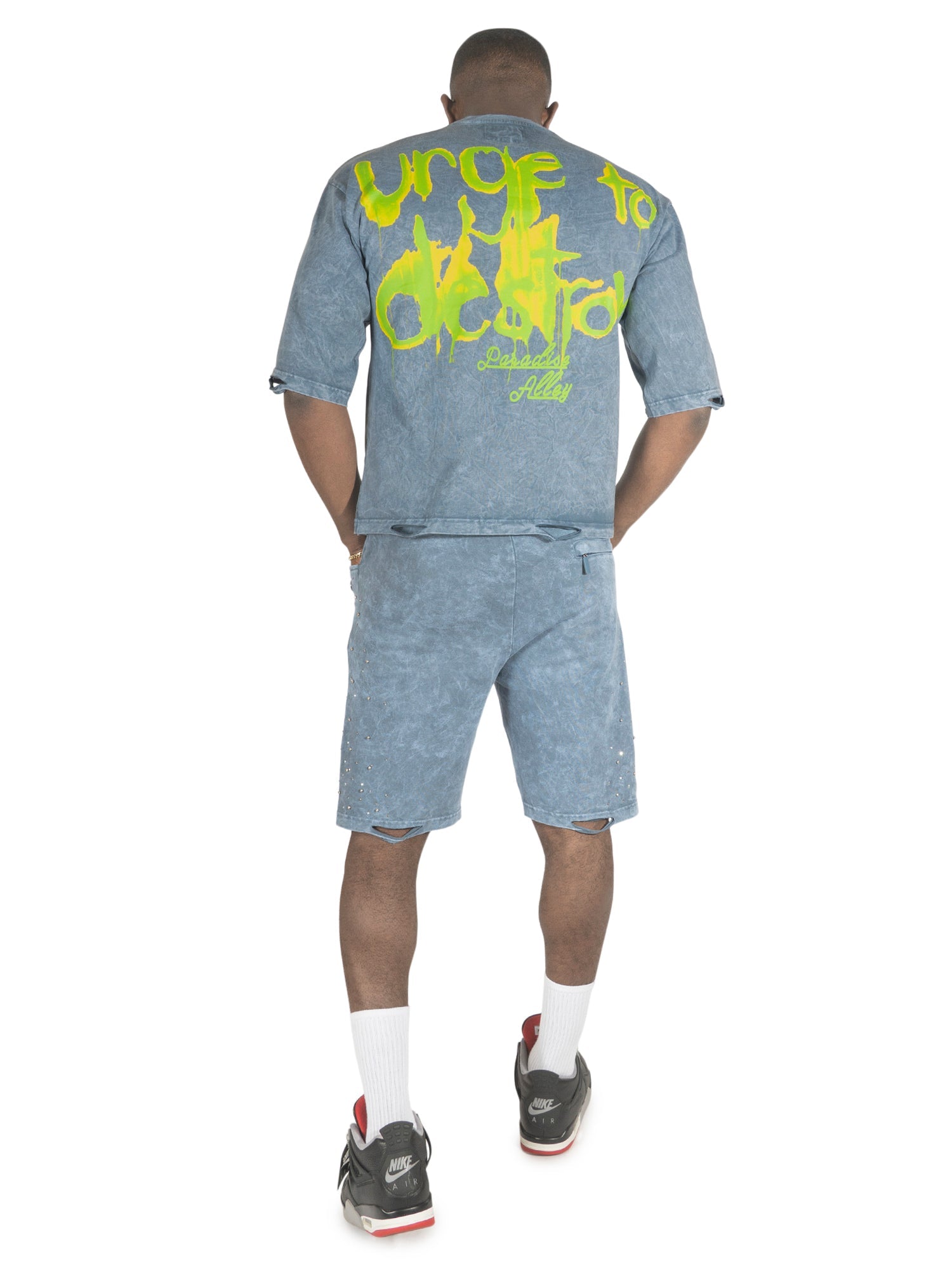 F180 Crash Out Tee - Blue