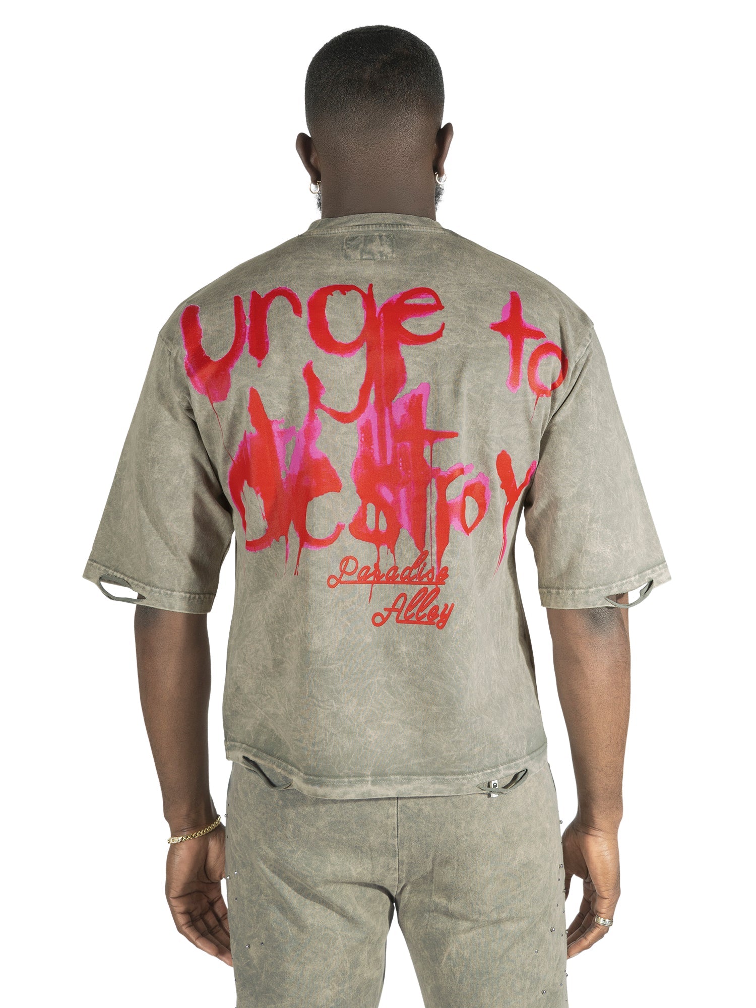 F180 Crash Out Tee - Oat