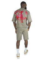 F180 Crash Out Tee - Oat