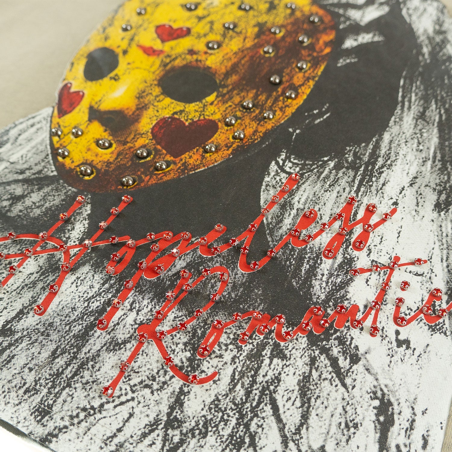 Tee | F182 Hopeless Romantic Cropped Tee - Oat