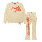 F304 Paradise Alley Jogger Set - Oat