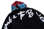 F5628 World is Yours Hoodie - Black